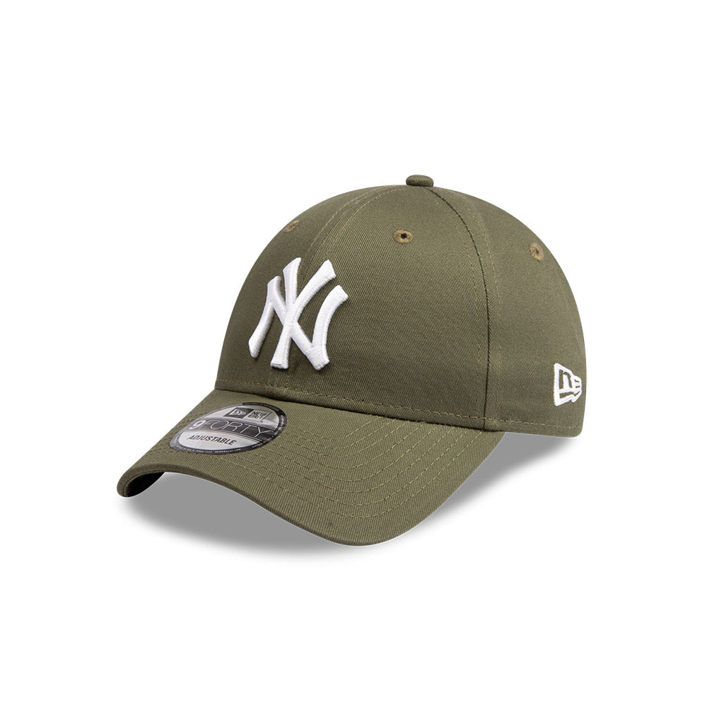 Strapback New Era 9Forty MLB New York Yankees Cap Olive/ White