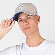 New Era 9Forty A-Frame MLB New York Yankees Stone Royal