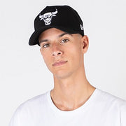 New Era 9Forty A-Frame NBA Chicago Bulls Black White