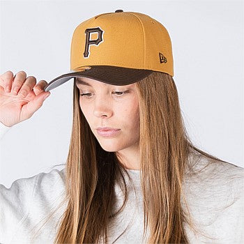 New Era 9Forty A-Frame MLB Pittsburgh Pirates Caramel Slice