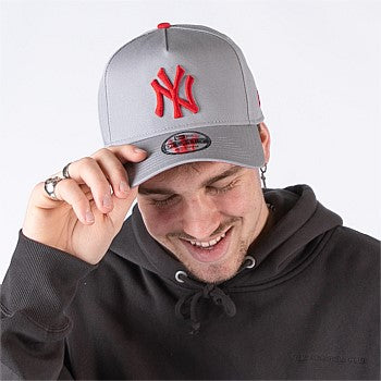 New Era 9Forty A-Frame MLB New York Yankees Cement Gray