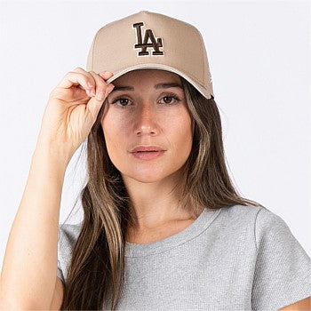 New Era 9Forty A-Frame MLB Los Angeles Dodgers Almond Shell