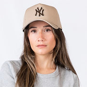 New Era 9Forty A-Frame MLB New York Yankees Almond Shell