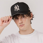 New Era 9Forty A-Frame MLB New York Yankees Repreve Black Stone