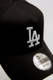 New Era 9Forty A-Frame MLB Los Angeles Dodgers Black/White