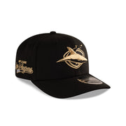 New Era 9Seventy NRL 2025 NRL Las Vegas Cronulla Sutherland Sharks Black Gold