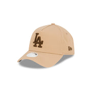 New Era Womens 9Forty A-Frame Clothstrap MLB Toffee Los Angeles Dodgers Co