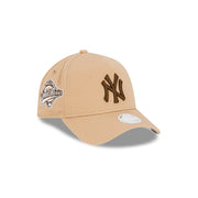 New Era Womens 9Forty A-Frame Clothstrap MLB Toffee New York Yankees Co