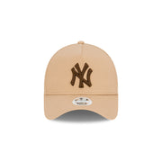 New Era Womens 9Forty A-Frame Clothstrap MLB Toffee New York Yankees Co