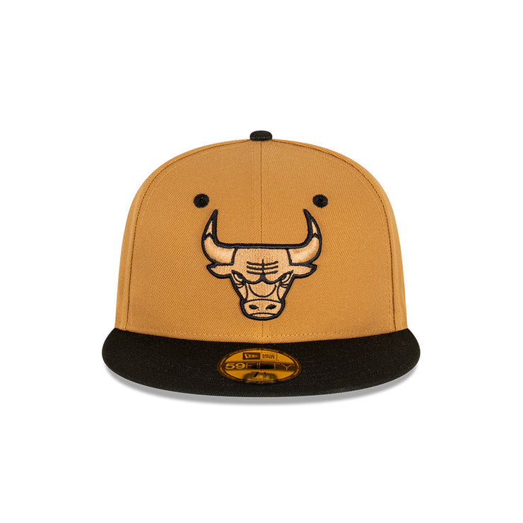 New Era 59Fifty NBA Chicago Bulls Wheat Black