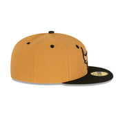 New Era 59Fifty NBA Chicago Bulls Wheat Black