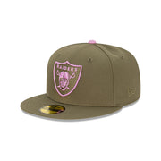 New Era 59Fifty NFL Lavender Field Las Vegas Raiders