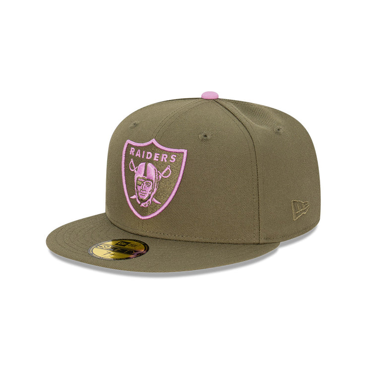 New Era 59Fifty NFL Lavender Field Las Vegas Raiders