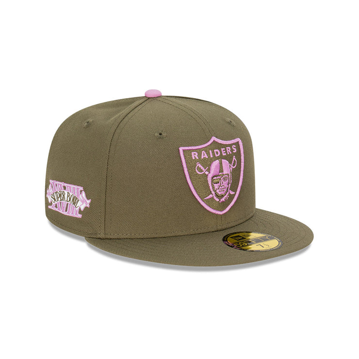 New Era 59Fifty NFL Lavender Field Las Vegas Raiders