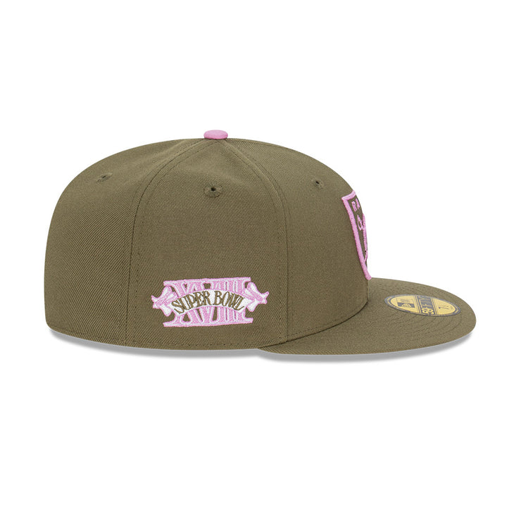 New Era 59Fifty NFL Lavender Field Las Vegas Raiders