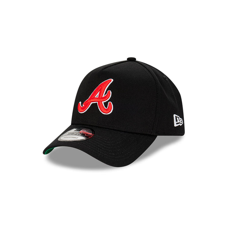 New Era 9Forty A-Frame MLB Anniversary Atlanta Braves Black Green