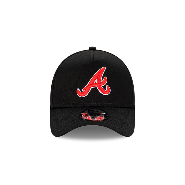 New Era 9Forty A-Frame MLB Anniversary Atlanta Braves Black Green