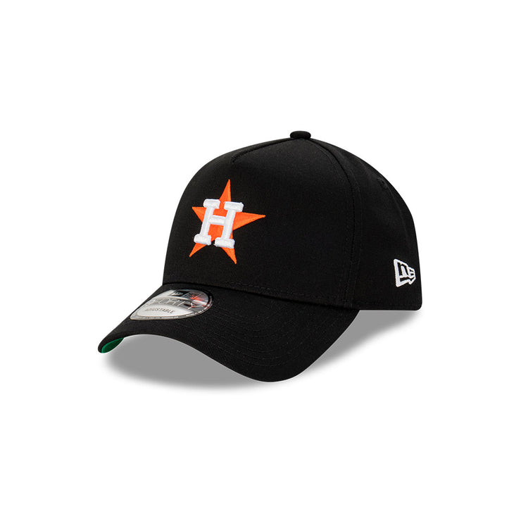 New Era 9Forty A-Frame MLB Anniversary Houston Astros Black Green