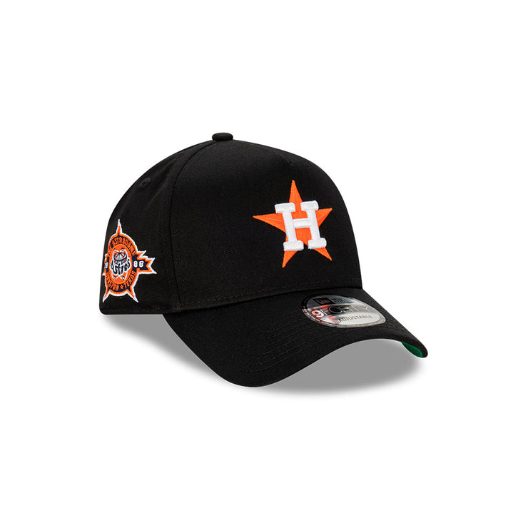 New Era 9Forty A-Frame MLB Anniversary Houston Astros Black Green