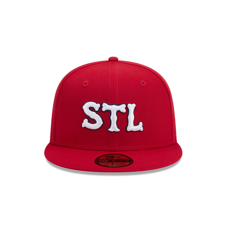 New Era 59Fifty MLB 25 City Connect St. Louis Cardinals Red