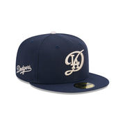 New Era 59Fifty MLB 25 City Connect Los Angeles Dodgers Drak Blue