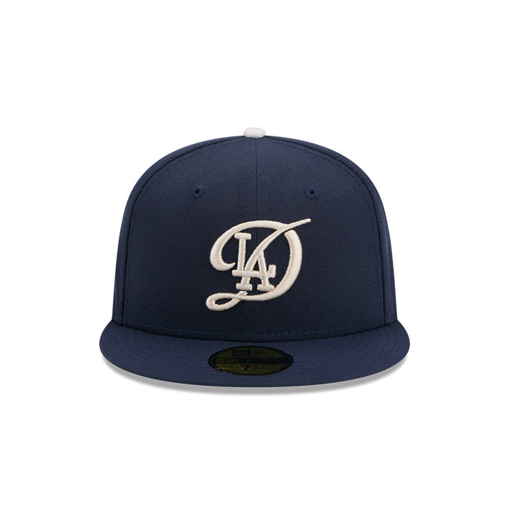 New Era 59Fifty MLB 25 City Connect Los Angeles Dodgers Drak Blue