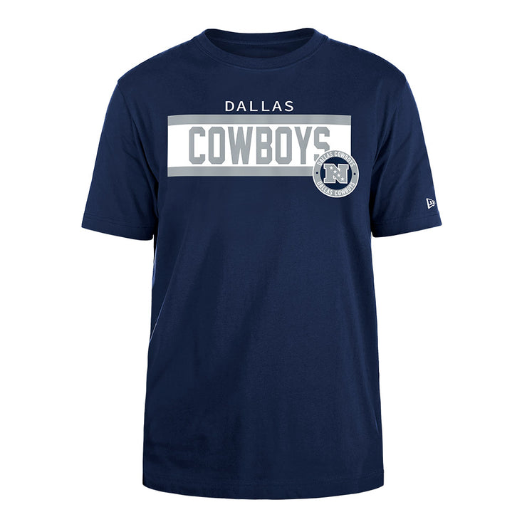 New Era NFL 2024 Sideline Tee Dallas Cowboys Navy