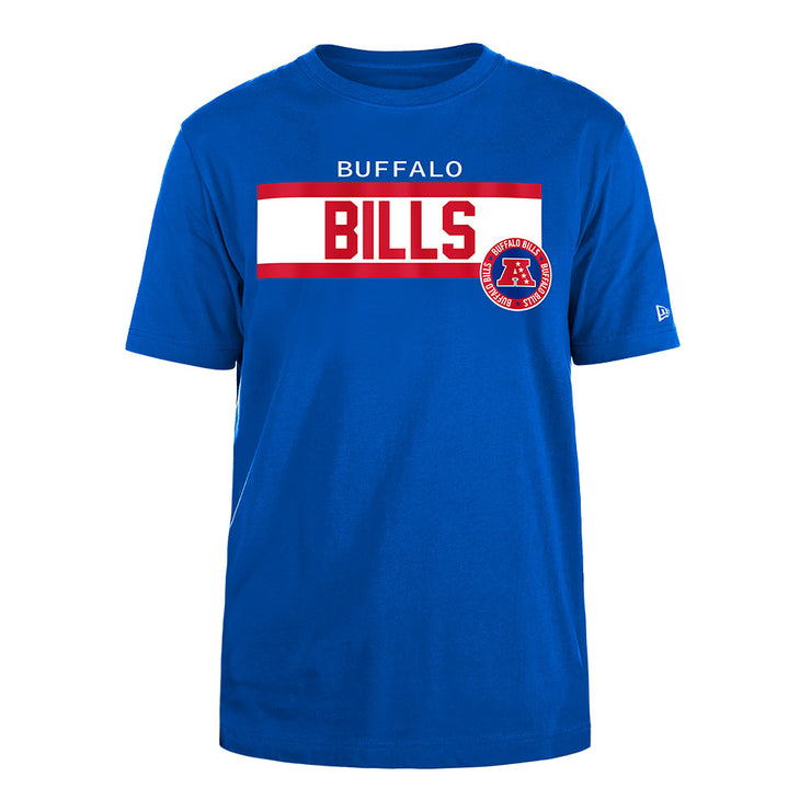 New Era NFL 2024 Sideline Tee Buffalo Bills Blue