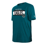 New Era NFL 2024 Sideline Tee Philadelphia Eagles Dark Green