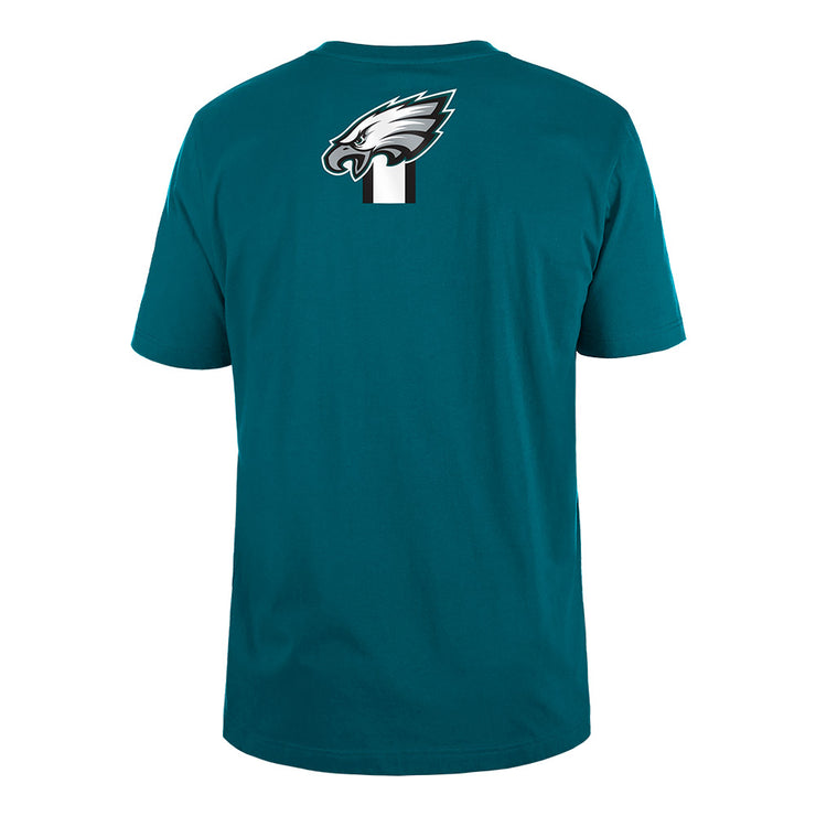 New Era NFL 2024 Sideline Tee Philadelphia Eagles Dark Green