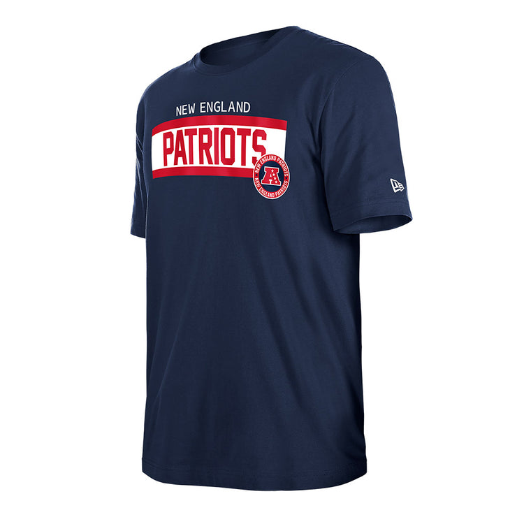 New Era NFL 2024 Sideline Tee New England Patriots Navy