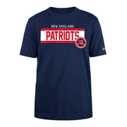 New Era NFL 2024 Sideline Tee New England Patriots Navy