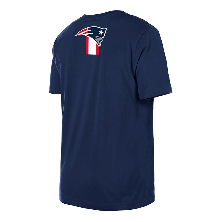 New Era NFL 2024 Sideline Tee New England Patriots Navy