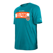 New Era NFL 2024 Sideline Tee Miami Dolphins Turquoise