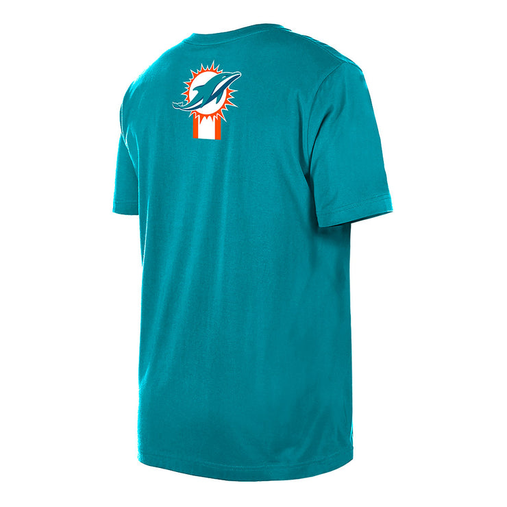 New Era NFL 2024 Sideline Tee Miami Dolphins Turquoise