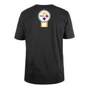 New Era NFL 2024 Sideline Tee Pittsburgh Steelers Black