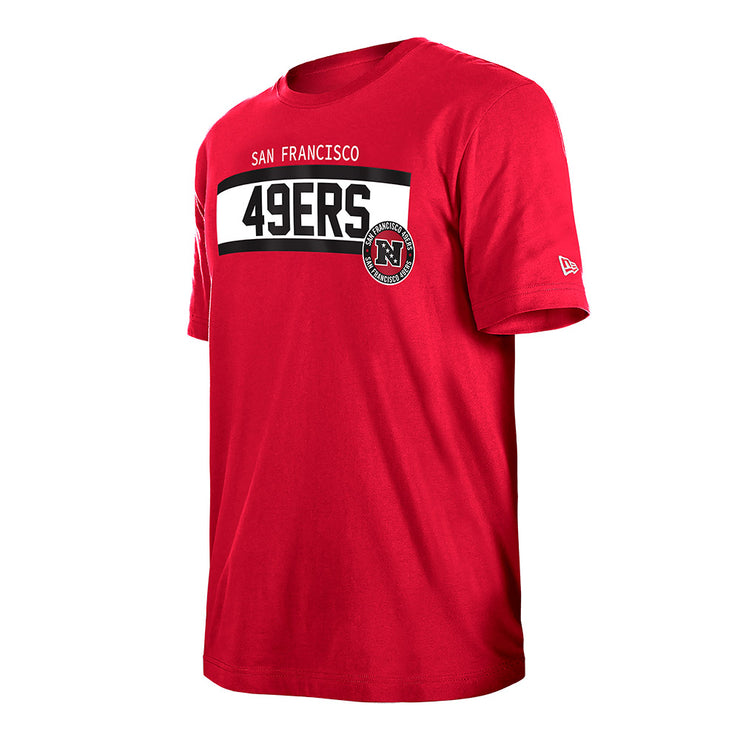 New Era NFL 2024 Sideline Tee San Francisco 49ers Red