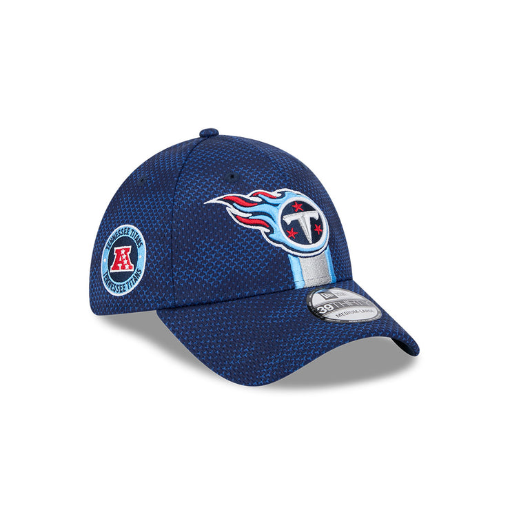 New Era 39Thirty NFL Sideline 2024 Tennessee Titans Team Colour