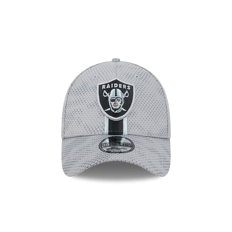 New Era 39Thirty NFL Sideline 2024 Las Vegas Raiders Grey