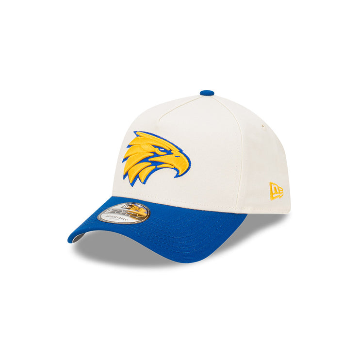 New Era 9Forty A-Frame AFL 2024 2Tone Chrome West Coast Eagles