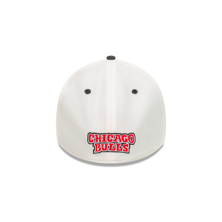 New Era 39Thirty A-Frame NBA Cut N Paste Chicago Bulls Chrome White