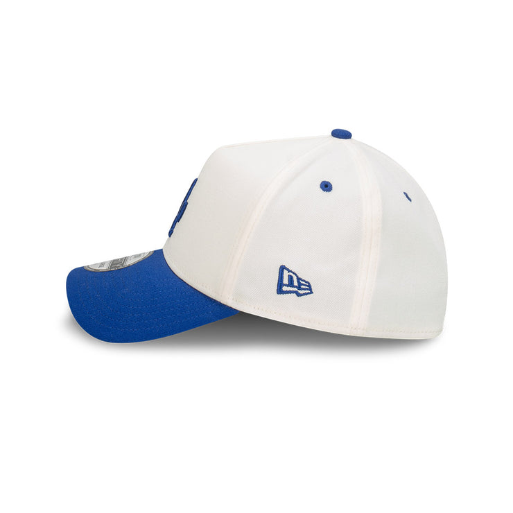 New Era 39Thirty A-Frame MLB Cut N Paste Los Angeles Dodgers Chrome White