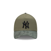 New Era 39Thirty A-Frame MLB Olive Premium New York Yankees