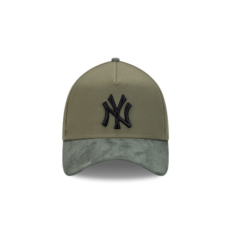 New Era 39Thirty A-Frame MLB Olive Premium New York Yankees