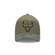 New Era 39Thirty A-Frame NBA Olive Premium Chicago Bulls