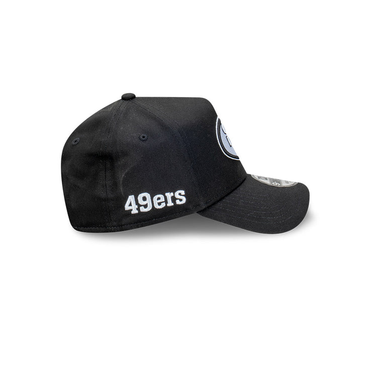 New Era 9Forty A-Frame NFL Classic Black White San Francisco 49ers