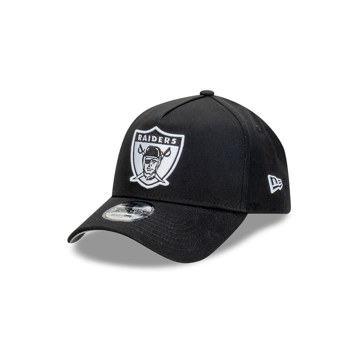 New Era 9Forty A-Frame NFL Classic Black White Oakland Raiders