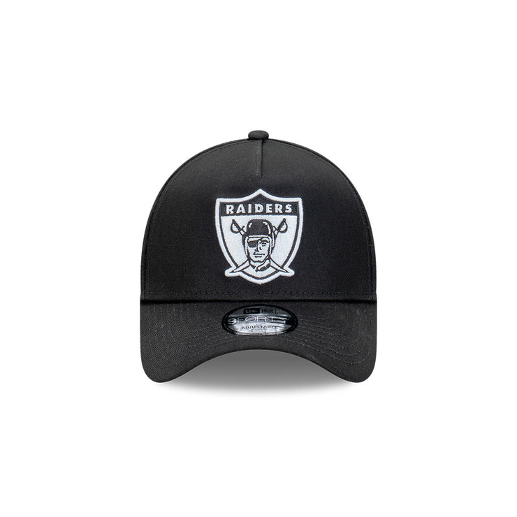 New Era 9Forty A-Frame NFL Classic Black White Oakland Raiders