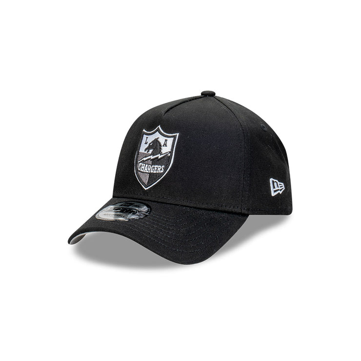 New Era 9Forty A-Frame NFL Classic Black White Los Angeles Chargers