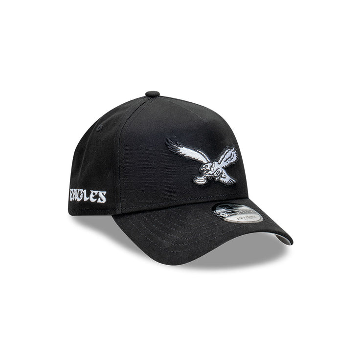 New Era 9Forty A-Frame NFL Classic Black White Philadelphia Eagles